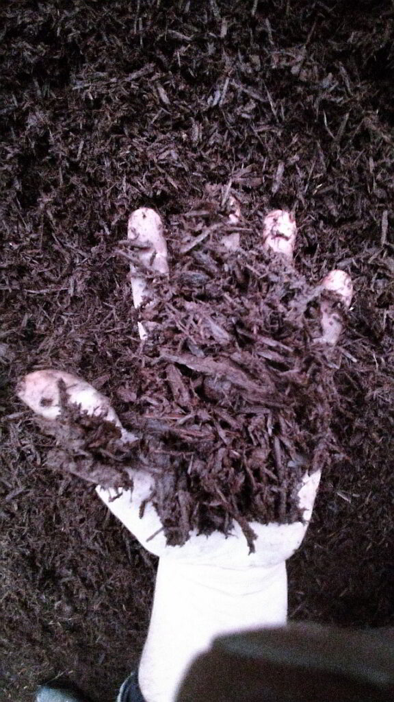 Cherry Brown Mulch from Tri-State Mulch.